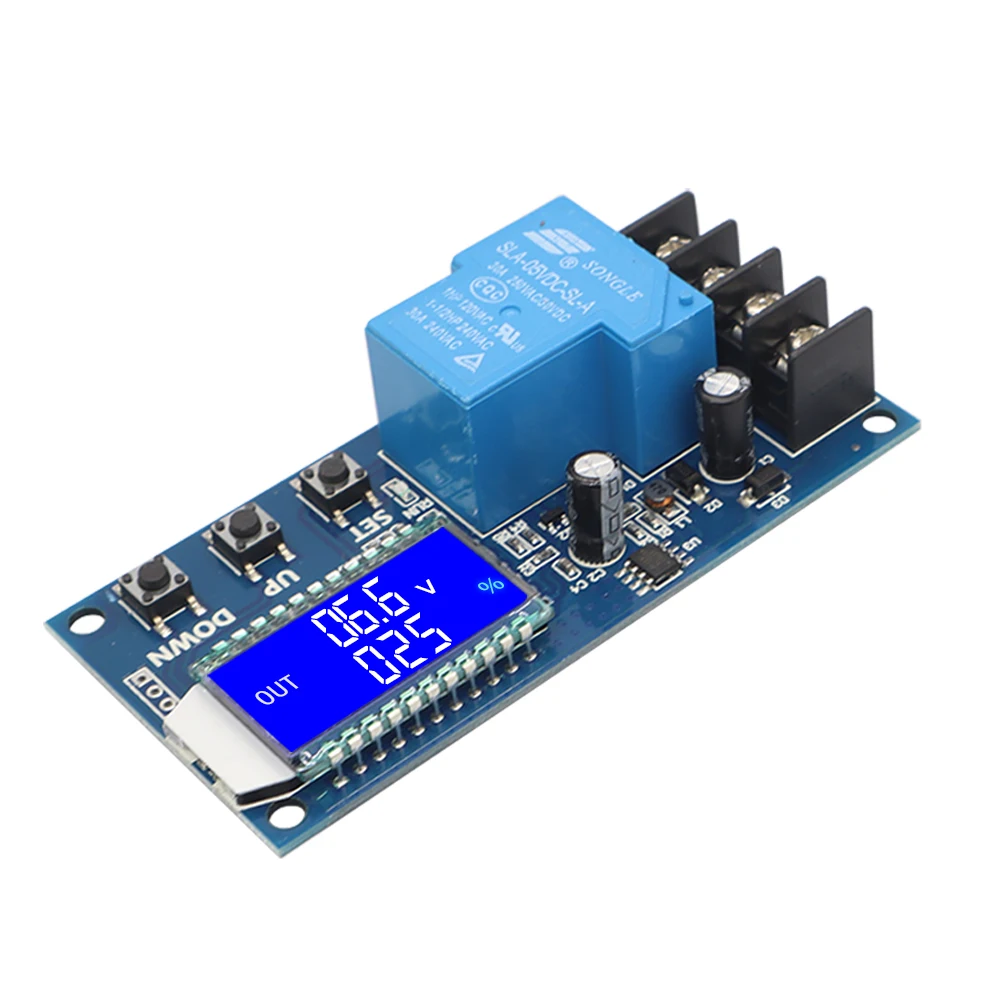 Модуль управления зарядкой литиевой батареи 6-60 в 30 А защитная плата с