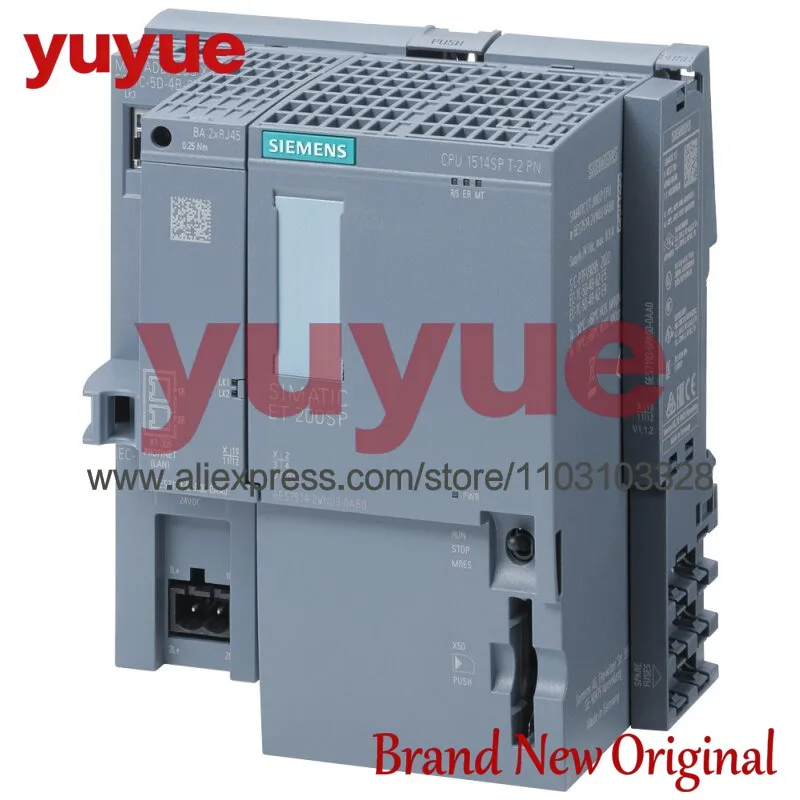 Фото Новый оригинальный модуль DP, PLC CPU 1514SP T-2 PN для ET 200SP, 6ES75142VN030AB0, распределенный тип. №1