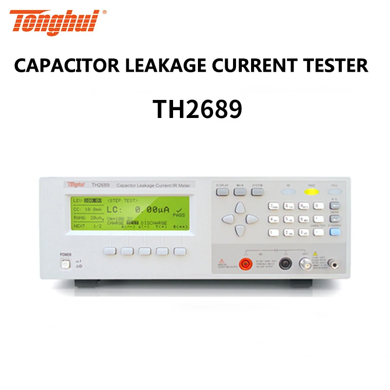 

Capacitor leakage current TH2689 High -precision capacitor component component test insulation resistor