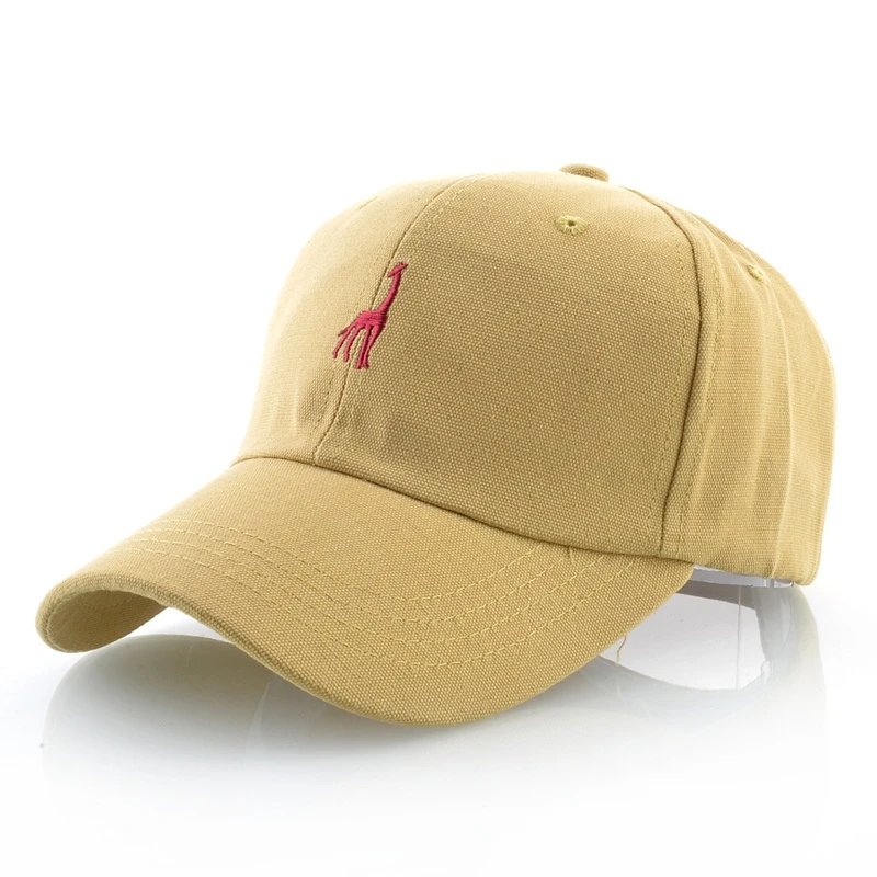

Baseball Cap Men Four Seasons Casual Baseball Hats With Giraffe Embroidery Adjustable Outdoor Visor Caps Women Dad Hat
