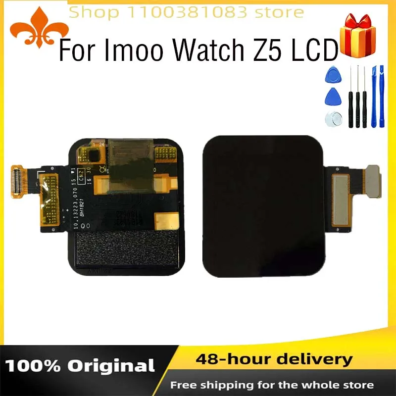 

New For Imoo Watch Z5 LCD Display Z5Q LCD Display Children's Watch 1.41 inch AMOLED For Z5 Z5Q LCD Display