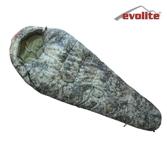 Спальный мешок Evolite Alaska Pro -15 °C светильник легкий Цифровой Камуфляжный, для треккинга, Походов, Кемпинга, отдыха на открытом воздухе, альпинизма, охоты