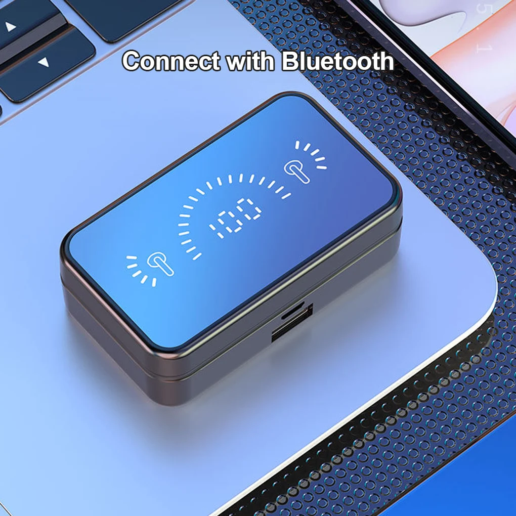 Brand New S20 TWS Bluetooth 5.1 Wireless Headphones 2000mAh Charging Box HIFI Stereo Sound IPX7 Waterproof Sports Earphones | Электроника