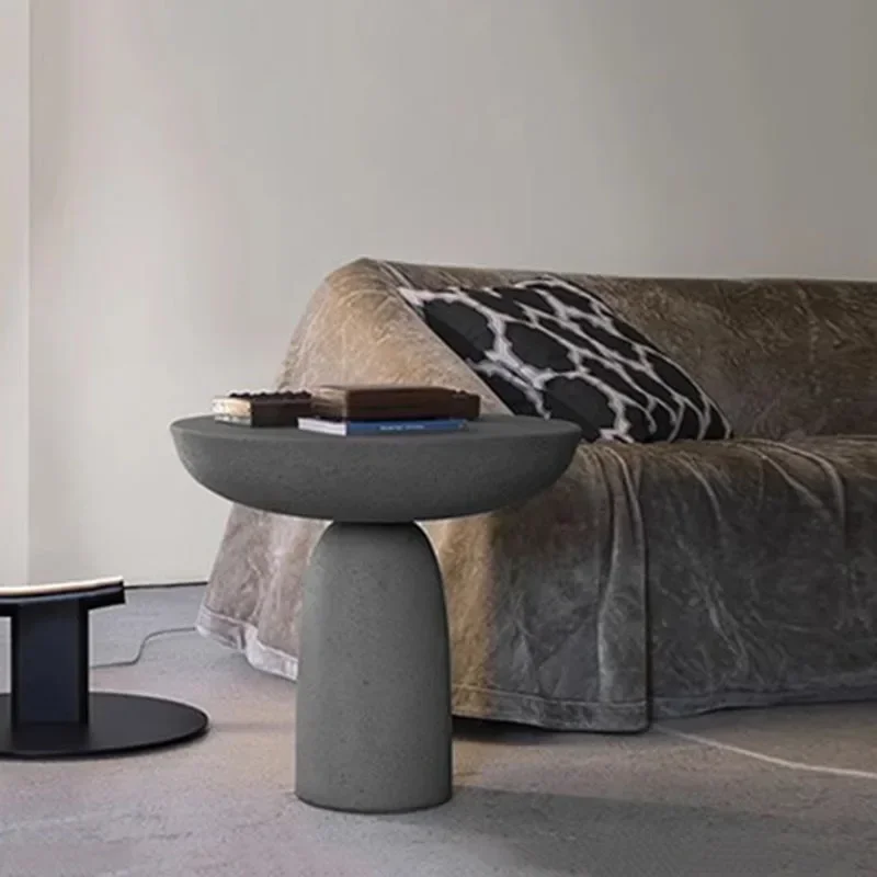 Роскошный кофейный столик в скандинавском стиле Маленький мраморный боковой для