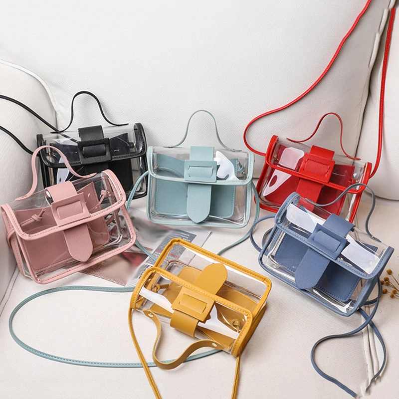 

Женская прозрачная железная сумка, маленькая квадратная сумка, индивидуальная женская сумка через плечо с пряжкой, женская сумка через плечо 2023