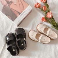 mary jane kids retro soft loafer girls flat shoes kids school princess pu leather shoes childrens casual sandals 2022 23 34