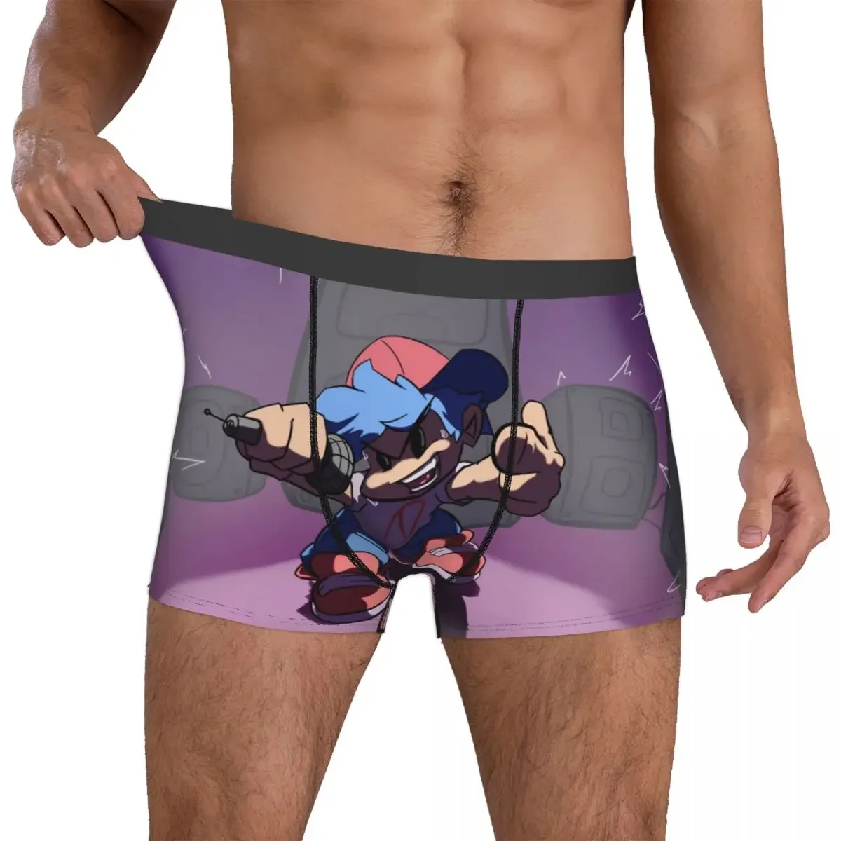 Боксеры в стиле бойфренда мужские трусы нижнее белье пятничная ночь Funkin девушка