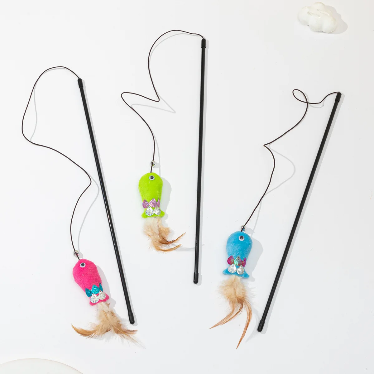 

Игрушка для кошек, палочки для кошек, блестящая рыба, забавная палочка для кошек, игрушка для кошек, игрушка для кошачьей мяты, кукла, товары для домашних животных