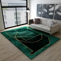 green carpet for living room abstract paint gold marble large area rug bedroom sofa table decor 3d printed carpet home floor mat