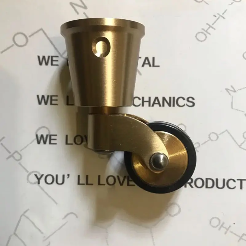 

Латунные поворотные ролики для мебели 31 мм, 4 шт.