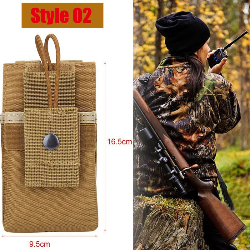 Сумка Molle для портативной рации и охоты рюкзак тактическая спортивная подвеска