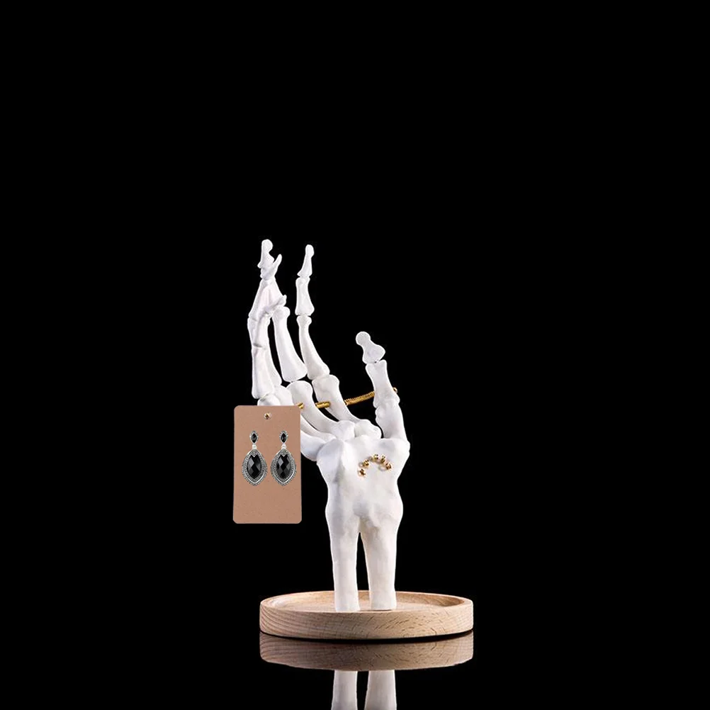 200 шт. подставки для сережек креативные бирки карты-гвоздики джемпер