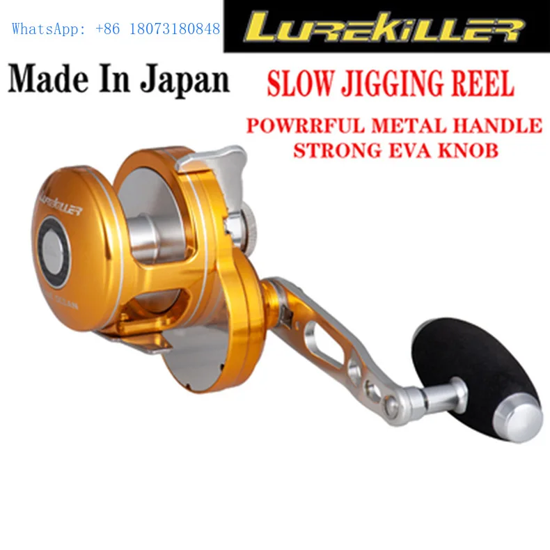 Рыболовное колесо 10 + 2 шарикоподшипник из нержавеющей стали 6 3: 1 металлическое