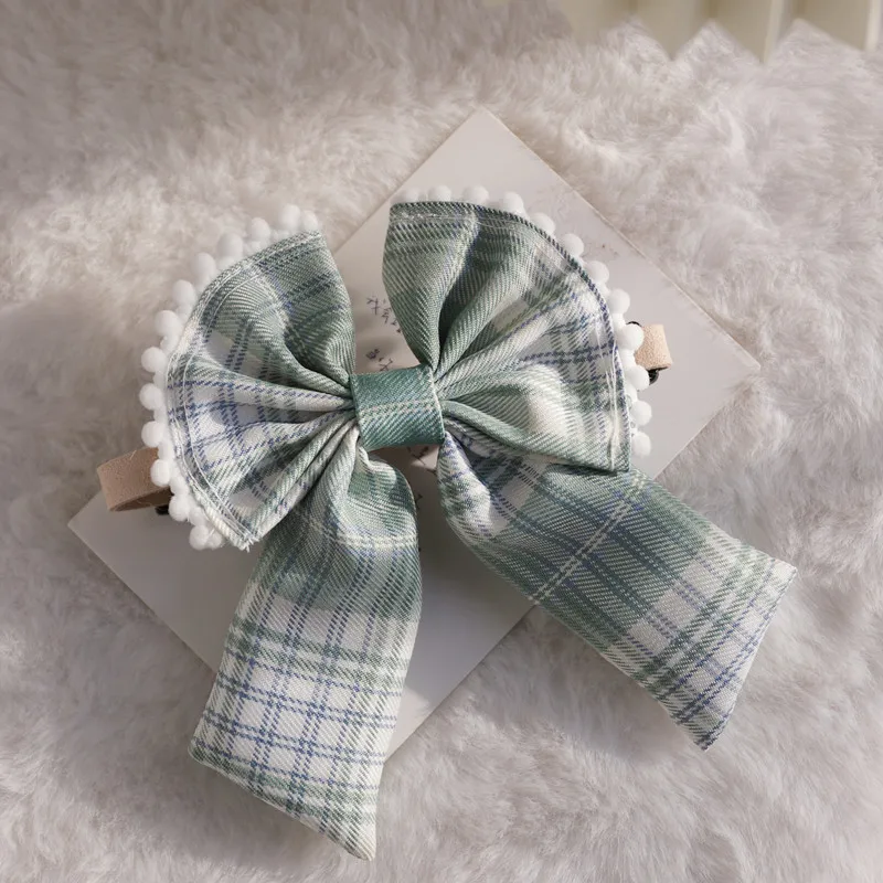 

Dogs Bibs Bowknot Pet Bandanas Print Kawaii Cat Scarf Adjustable Cotton Cute Dog Accessories Burp Cloth Bib Collar Decorations