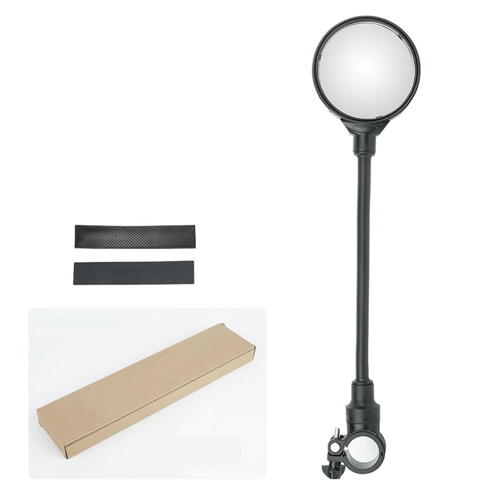 

Functional Rearview Mirror Reflector Rear View Riding Rubber 1PC 360 Degree Rotating 80mm ABS Electric Motorcycle