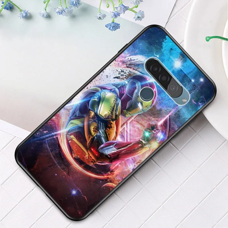 Чехол Marvel Железный человек для Google Pixel 6 5 5A 4 4A XL чехол LG Q60 V60 V50 V50S V40 V35 V30 черный