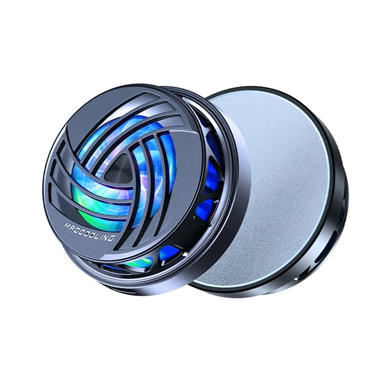 

USB Portable Universal Magnetic Semiconductor Mobile Phone Cooler Game Cooling Fan Radiator For Iphone/ Android
