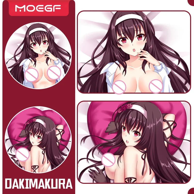 

Saekano Подушка дакимакура чехол обнимающая подушка для тела Чехол Kasumigaoka Utaha Megumi Kato Аниме игра подушка-отаку чехол