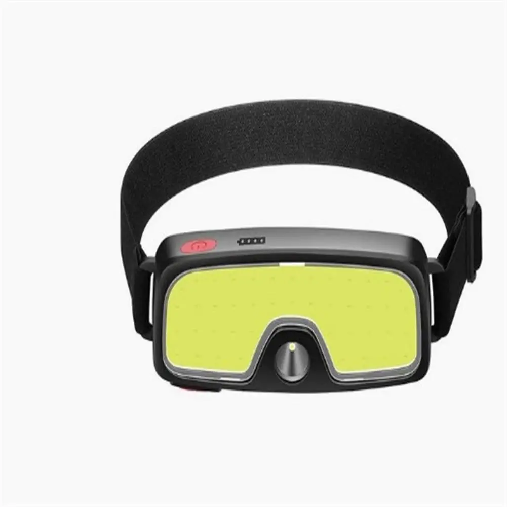 

TYPE C Rechargeable LED Head Lamp ABS Plastic IPX5 Waterproof Head Torch Light Super Bright COB Headlamp