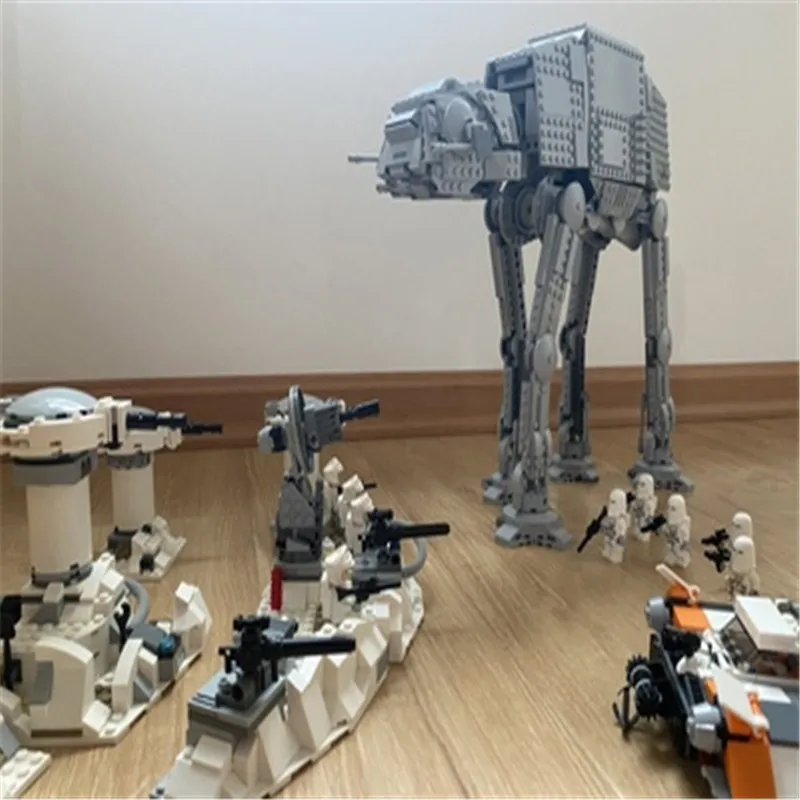 

Новинка 2021, строительные блоки игрушки в виде звезд 05007, Тысячелетний сокол, Республика, оружейный корабль, Звездный истребитель 75218, игрушки...