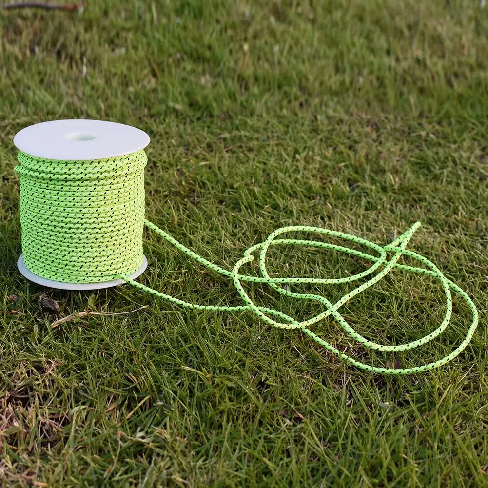 

Multi-purpose 50M Outdoor Paracord Luminous Umbrella Rope Reflective Survival Rescue Umbrella Rope Camping Paracord Cord
