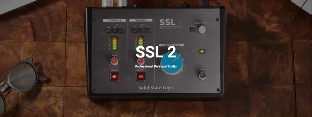 State Logic SSL2 2 входа / выхода микрофонных предусилителя с раздельным SSL USB 2.0