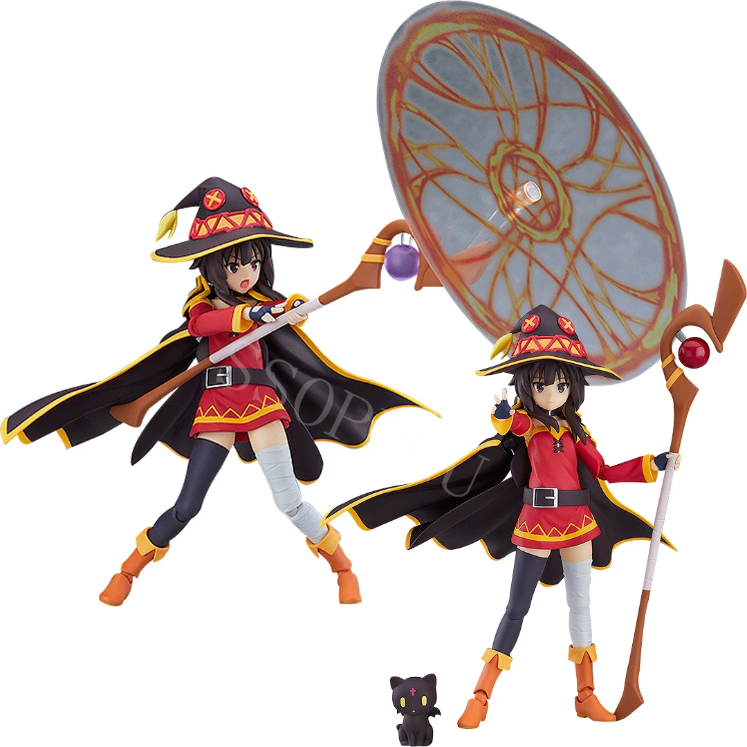 

Max Factory Figma #407 Kono Subarashii Sekai ni Shukufuku o! Фигурка аниме Megumin из ПВХ, игрушка, подвижная Коллекционная модель куклы