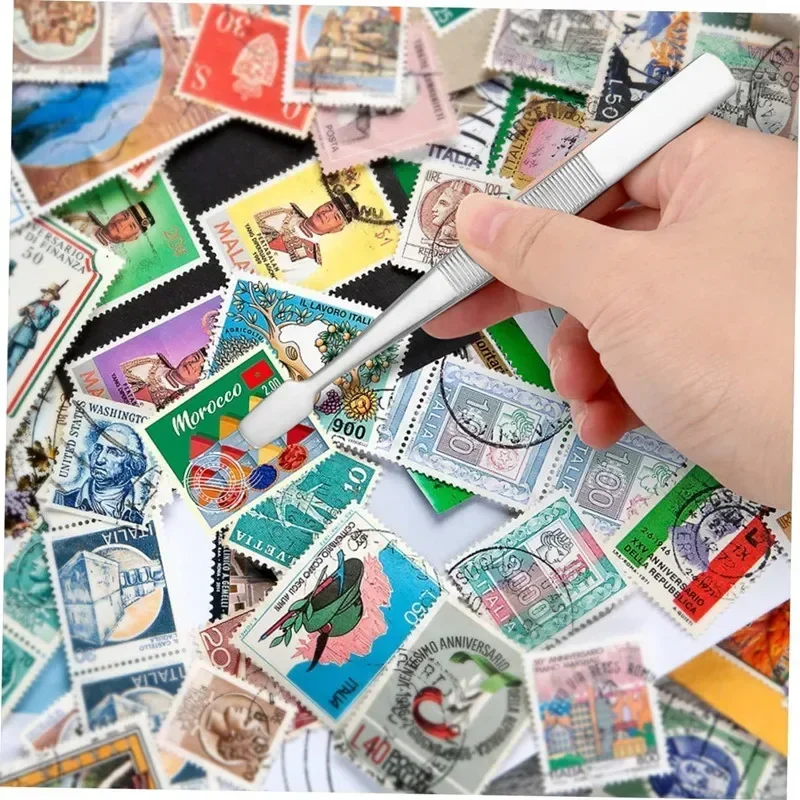 1/2 шт. домашние штампы коллекция зажимов щипцы для штампов пинцет из нержавеющей