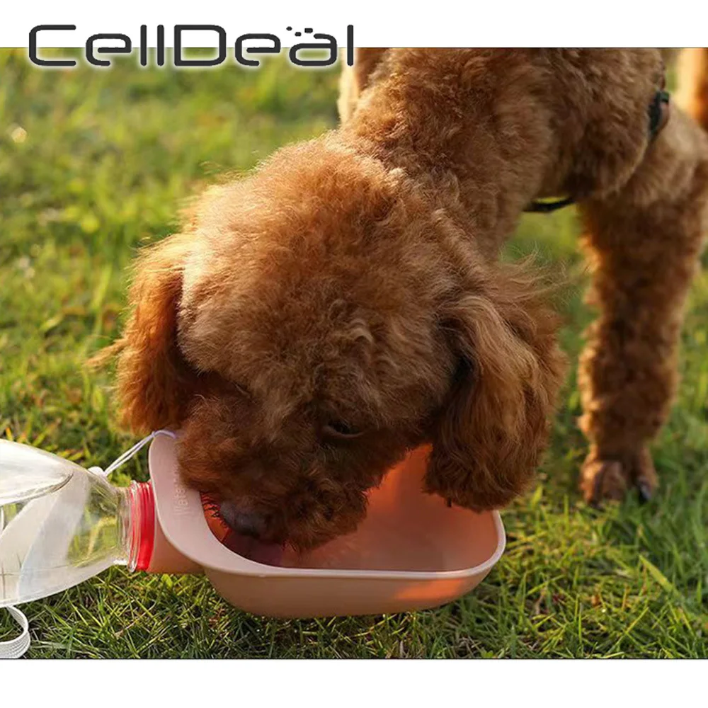 

Dog Travel Water Bottle Portable Pet Going Out Kettle Drinker Dogs Puppy Food Mineral Waters Dispenser Pets Outdoors Supplies