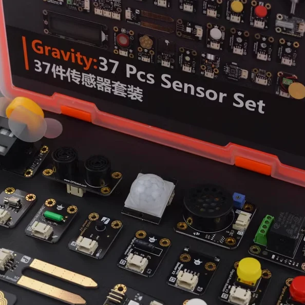 DFRobot Gravity: 37-комплект датчиков совместимый с Arduino Raspberry Pi и Mind+