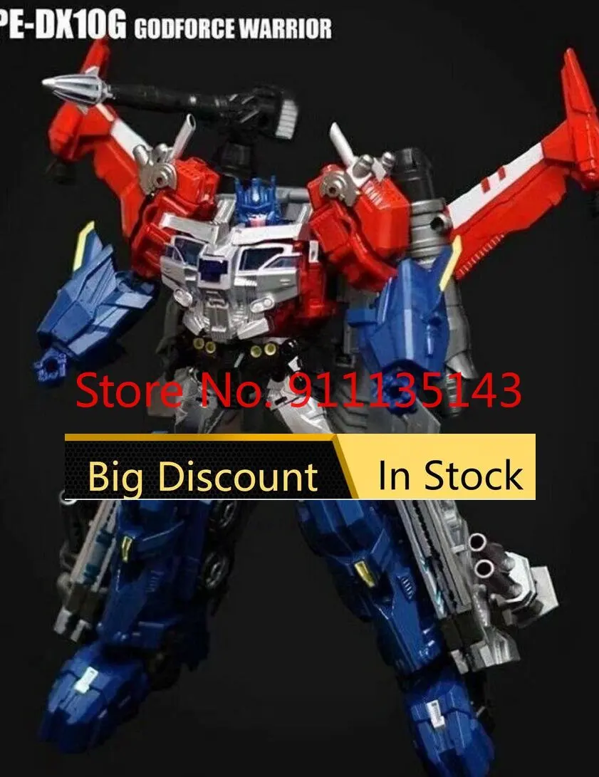 

Perfect Effect PE-DX10G Godforce Warrior God Ginrai 3rd Party Transformation Toys Anime Action Figure Toy Deformed Model Robot