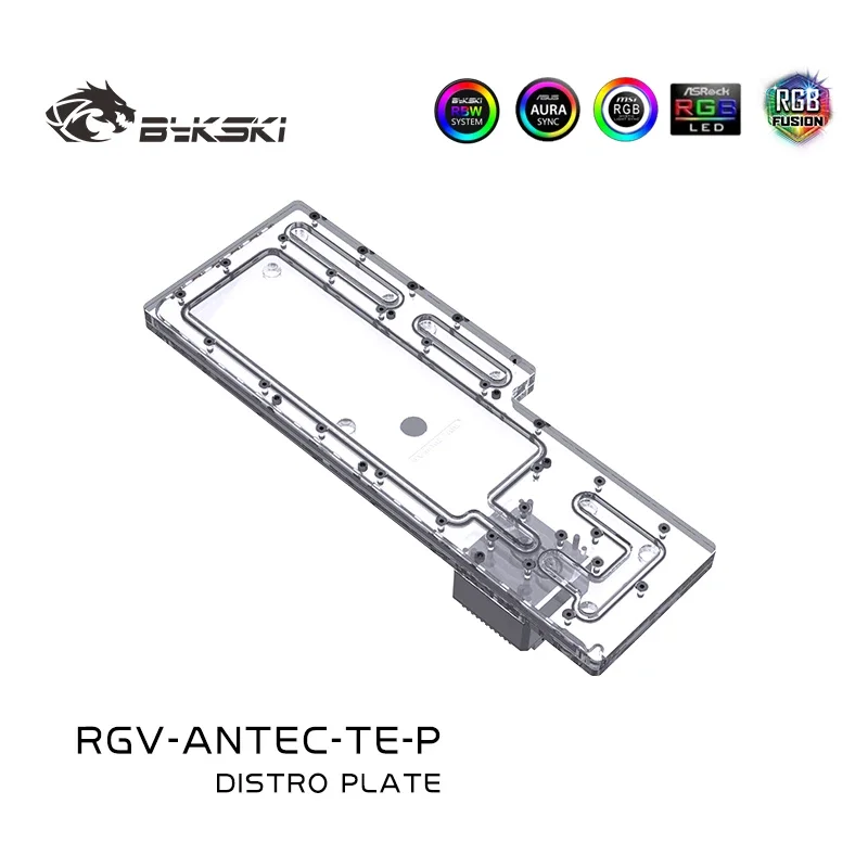Комплект дистро-пластин BYKSKI акриловый бак для корпуса компьютера AntecTorque/3PIN 5V