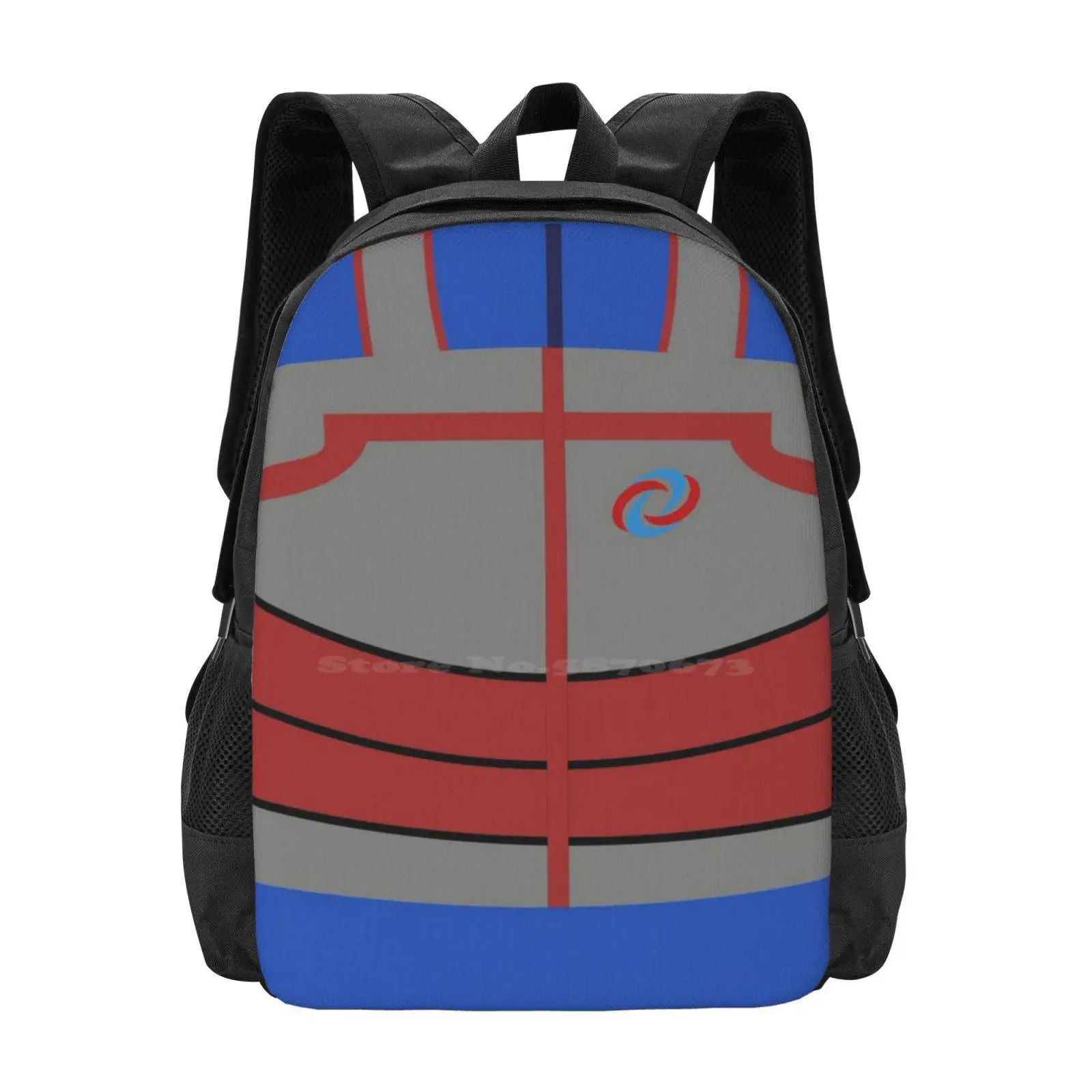 

Kid Danger Vest Backpack For Student School Laptop Travel Bag Kid Danger Henry Danger Nick Minimalist Blue Red Jace Norman