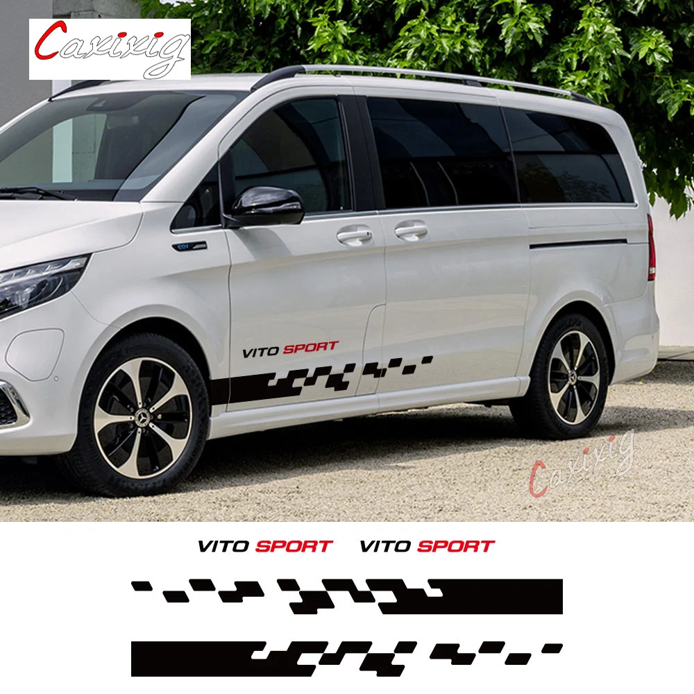 4 шт. автомобильные виниловые наклейки для Mercedes Benz Vito V Class Viano W447 W639 W638