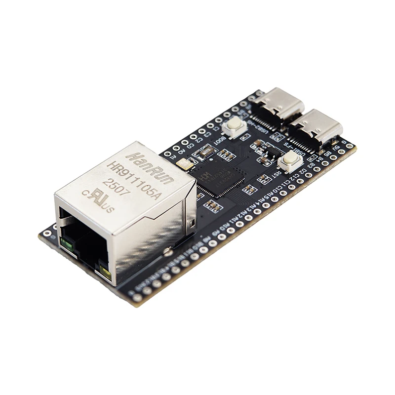 Фото Плата разработки FireChip nanoCH32V317 WCH RISC-V с двумя интерфейсами TYPE-C, высокоскоростной USB 2.0, открытый исходный код №4