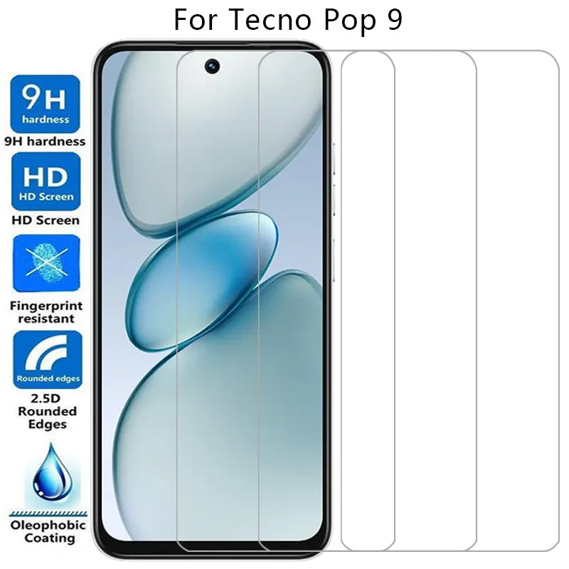 Защитная пленка для экрана tecno pop 9 защитное закаленное стекло на техническом pop9 4g