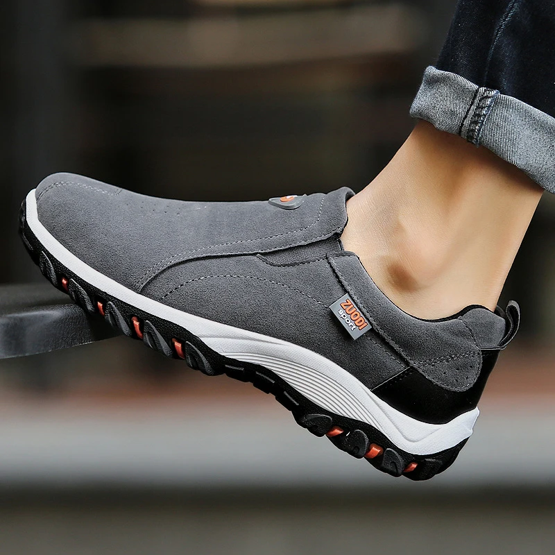 Mens Outdoor Hiking Shoes Breathable Splashproof Climbing Non-slip Wear Resistant  Sneaker Trekking Hunting Tourism Boots