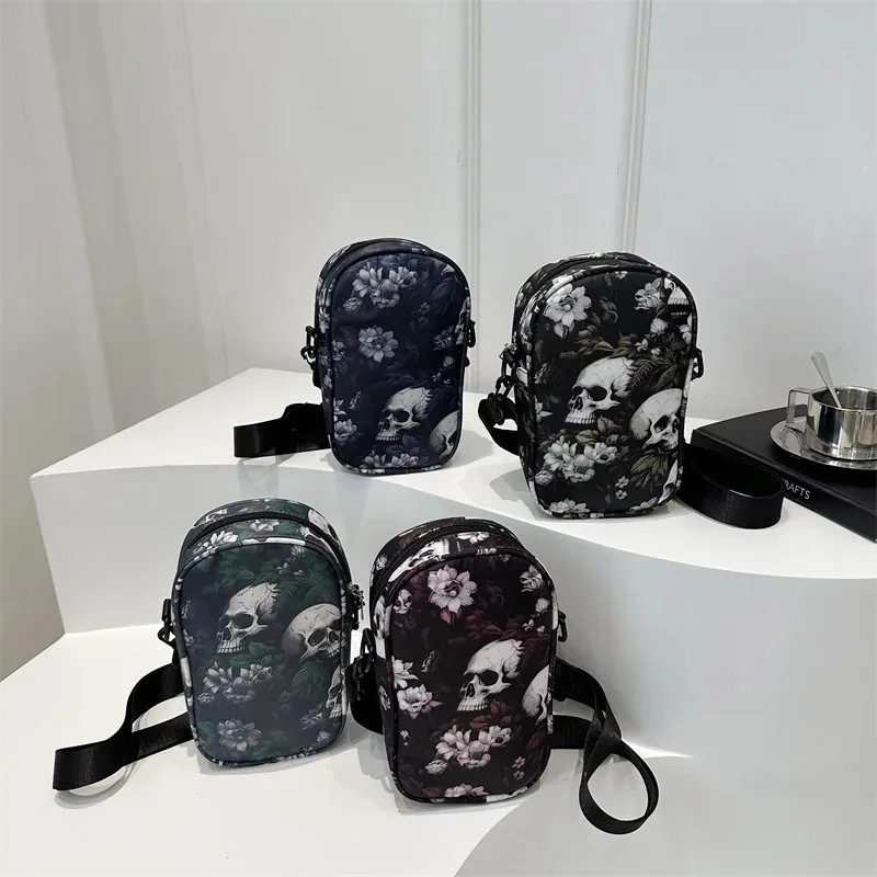 Сумка на плечо в готическом стиле для Хэллоуина модный простой мессенджер