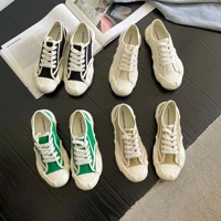 mr co women casual canvas sports shoes korea ins retro woman dissolving sneakers female ugly cute comfortable thick soled shoes