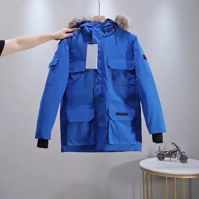 New Fashion Casual Winter Jackets Parka Winter Hooded Jacket Waterproof Fabric Men Women Feather Overcoat Down Jackets