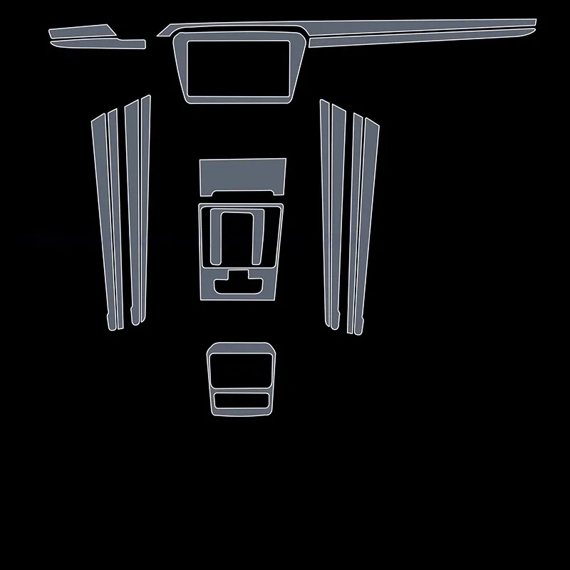 

Для Skoda Superb 2020-2025 приборная панель мультимедийная навигация прозрачная защитная пленка от царапин модификация