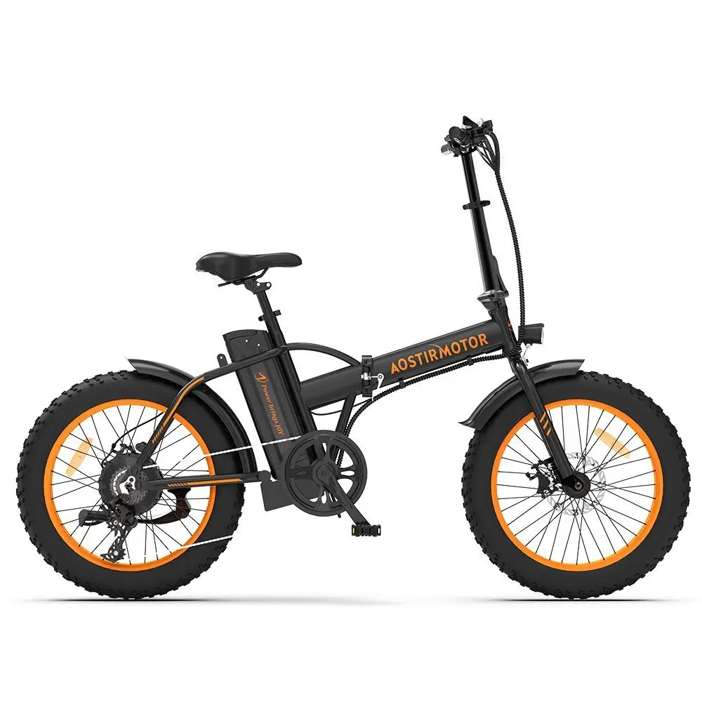 

A20 Folding Electric Bicycle 500W Motor 20" Fat Tire With 36V/13Ah Li-Battery