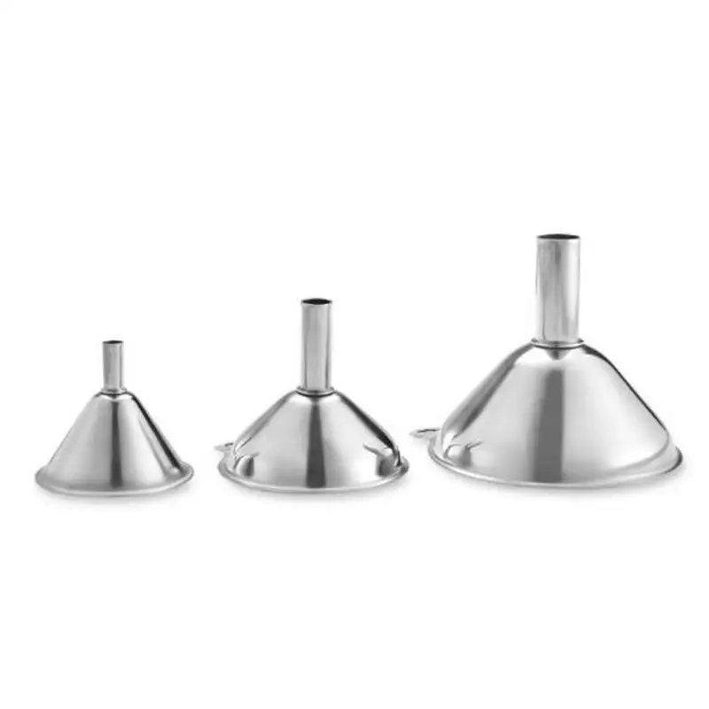 

Small For Perfume Mini Liquid Essential Oil Transferring 3pcs Stainless Steel Mini For Filling Bottles