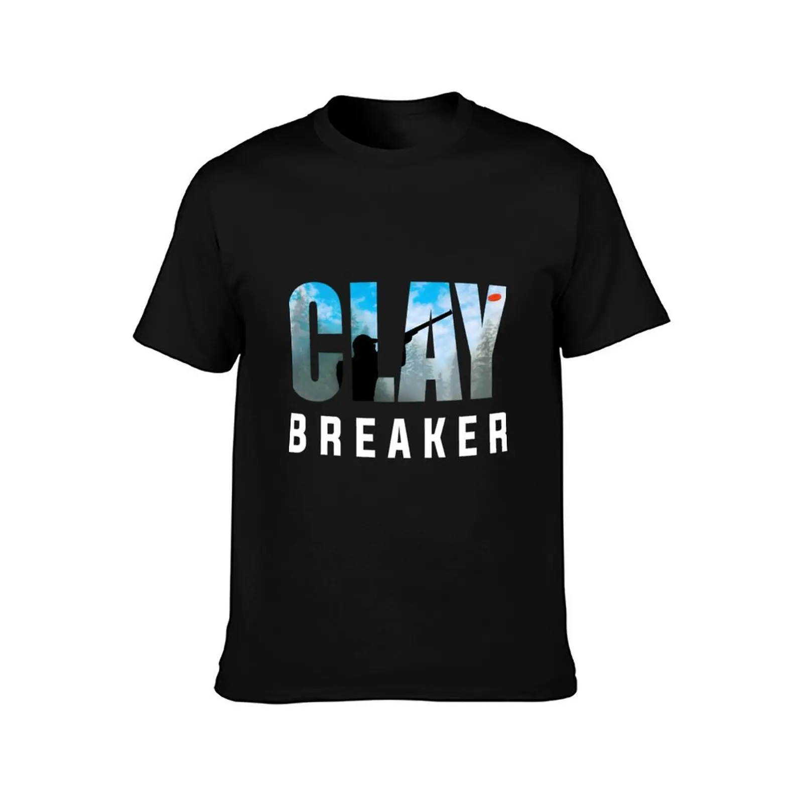 Фото Футболка для стрелковых тренировок Clay Breaker - для стрельбы по глиняным мишеням, свободного кроя, большого размера, повседневная №2