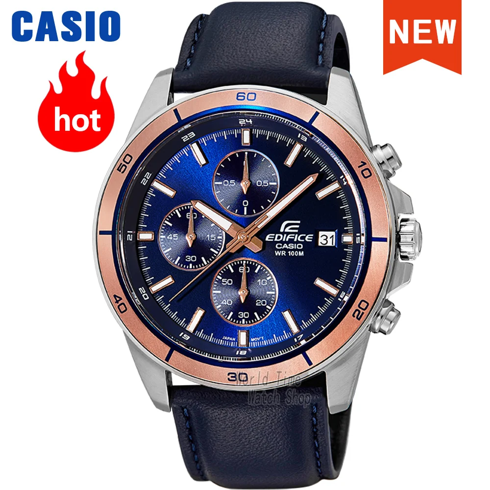 

Casio watch for men Edifice series top luxury set quartz 100m Waterproof Chronograph men watch military Watch relogio masculino