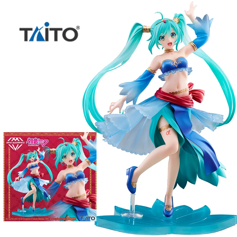 

Фигурка из аниме Taito Hatsune Miku AMP Princess Miku, фигурка принцессы, арабский шедевр, 21 см