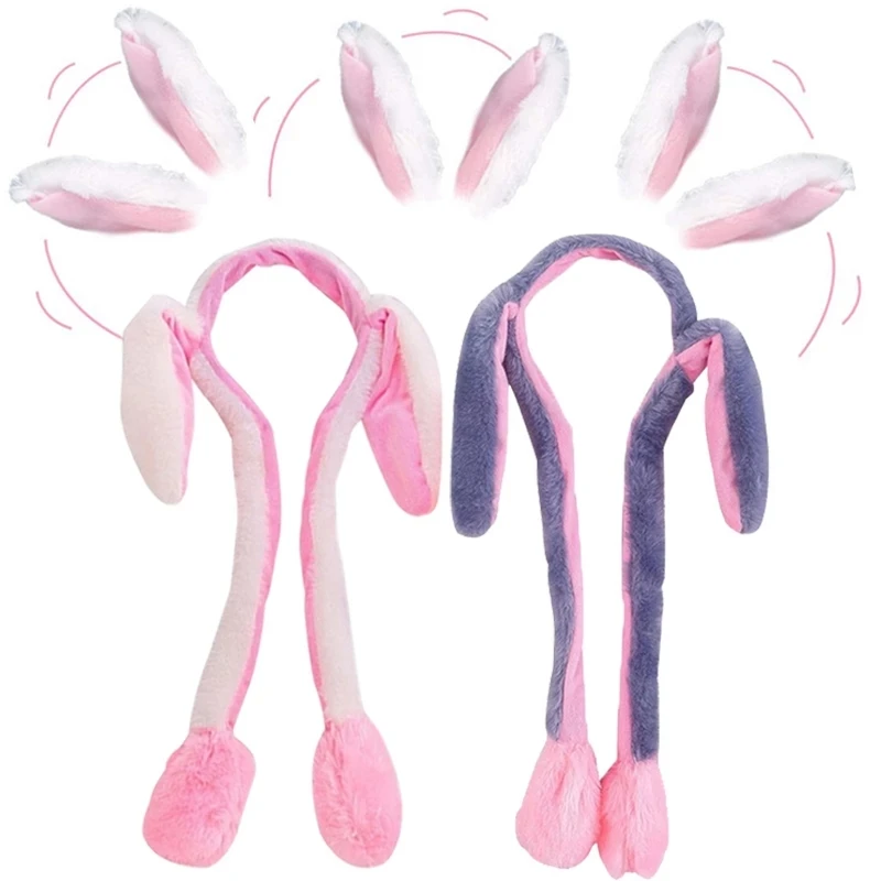 Cute Girls Plush Long Rabbit Ear Hair Bands Headwear Headband Dress Accesorios Women Girl Cosplay Accessories Headdress |