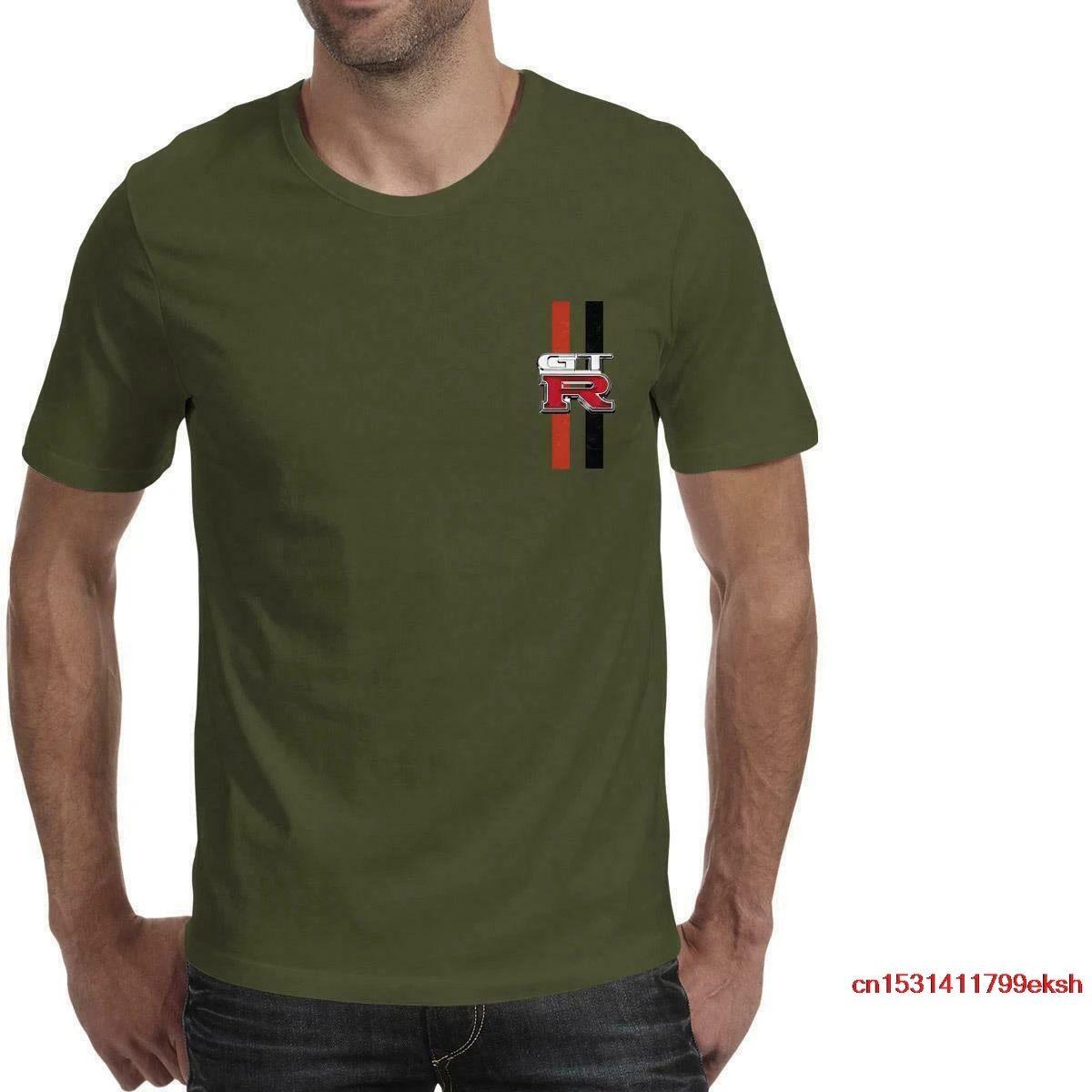 

GTR stripes inspired Printed T-Shirt Skyline JDM R32 R33 R34 RB Sports