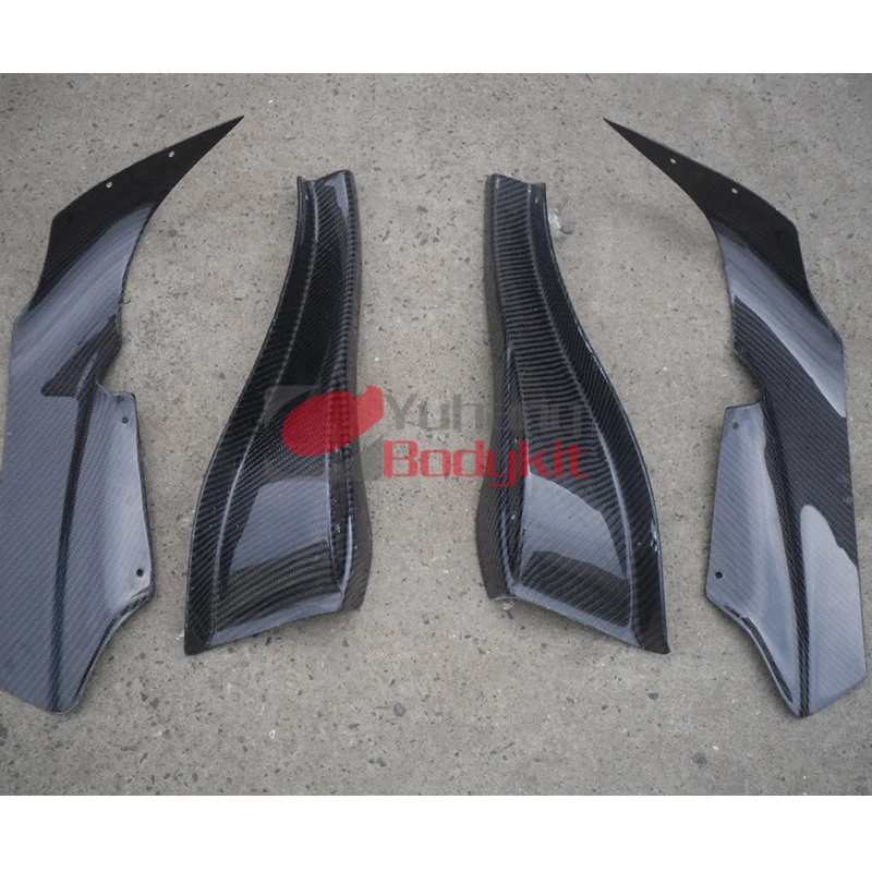 Передний бампер OEM 4 шт сплиттер для CF Skyline R33 GTR углеродное волокно | Автомобили и