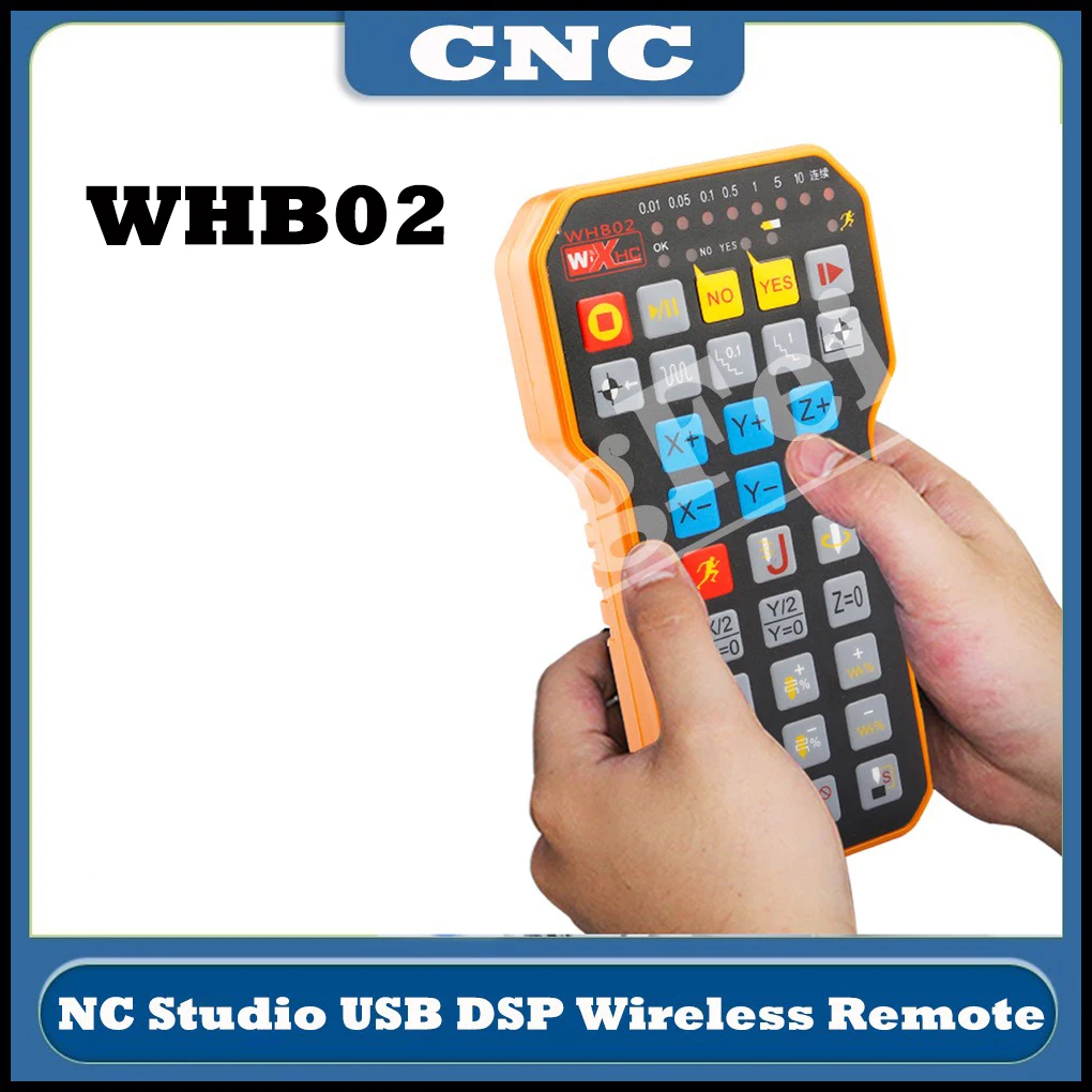 Ncstudio беспроводная ручка дистанционного управления NC Studio USB DSP CNC фрезерный станок